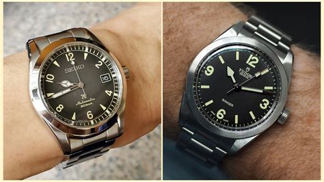 seiko alpinist vs rolex explorer|omega rolex explorer alternative.